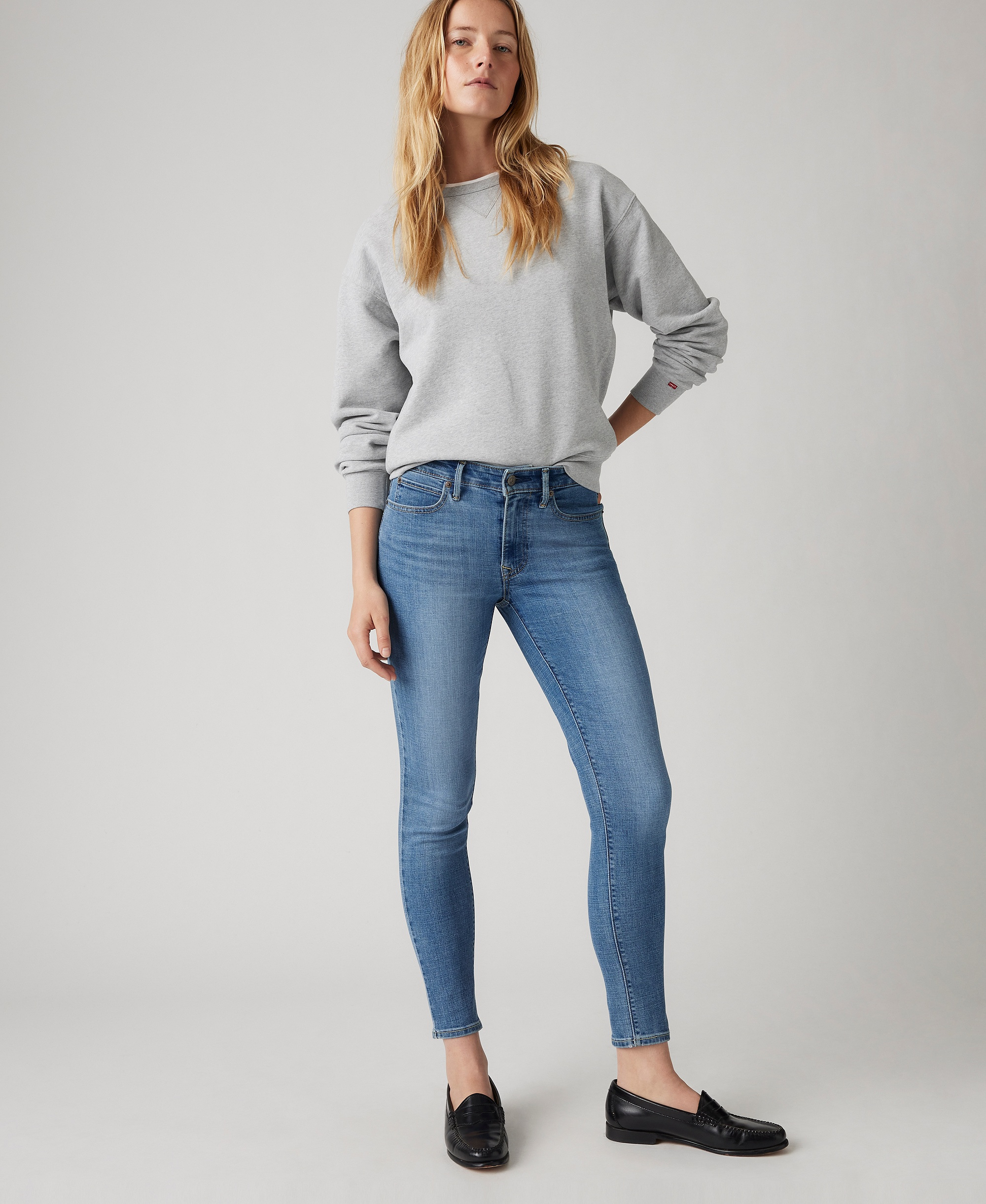 Levi's Women's 711 Mid-Rise Stretch Skinny Jeans - Eternal In