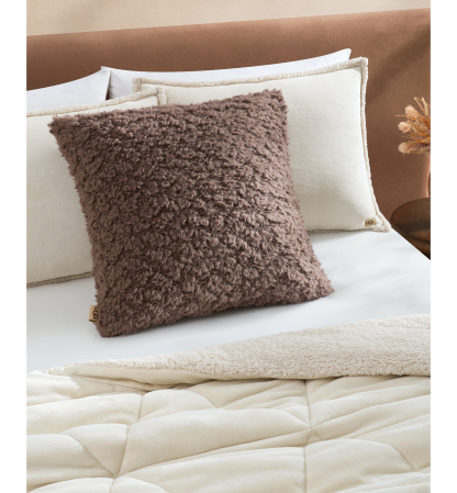 UGG® Shira Chunky Euro Pillow, 24" x 24" - Allspice