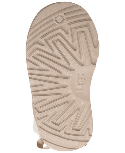 UGG® Toddler Kids Ultra Mini Bailey Bow Zipper Booties - Sand