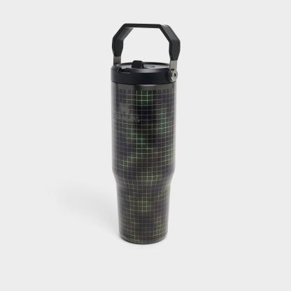 Stanley IceFlow Flip Straw Tumbler (30 oz.) - Dried Pine Blur