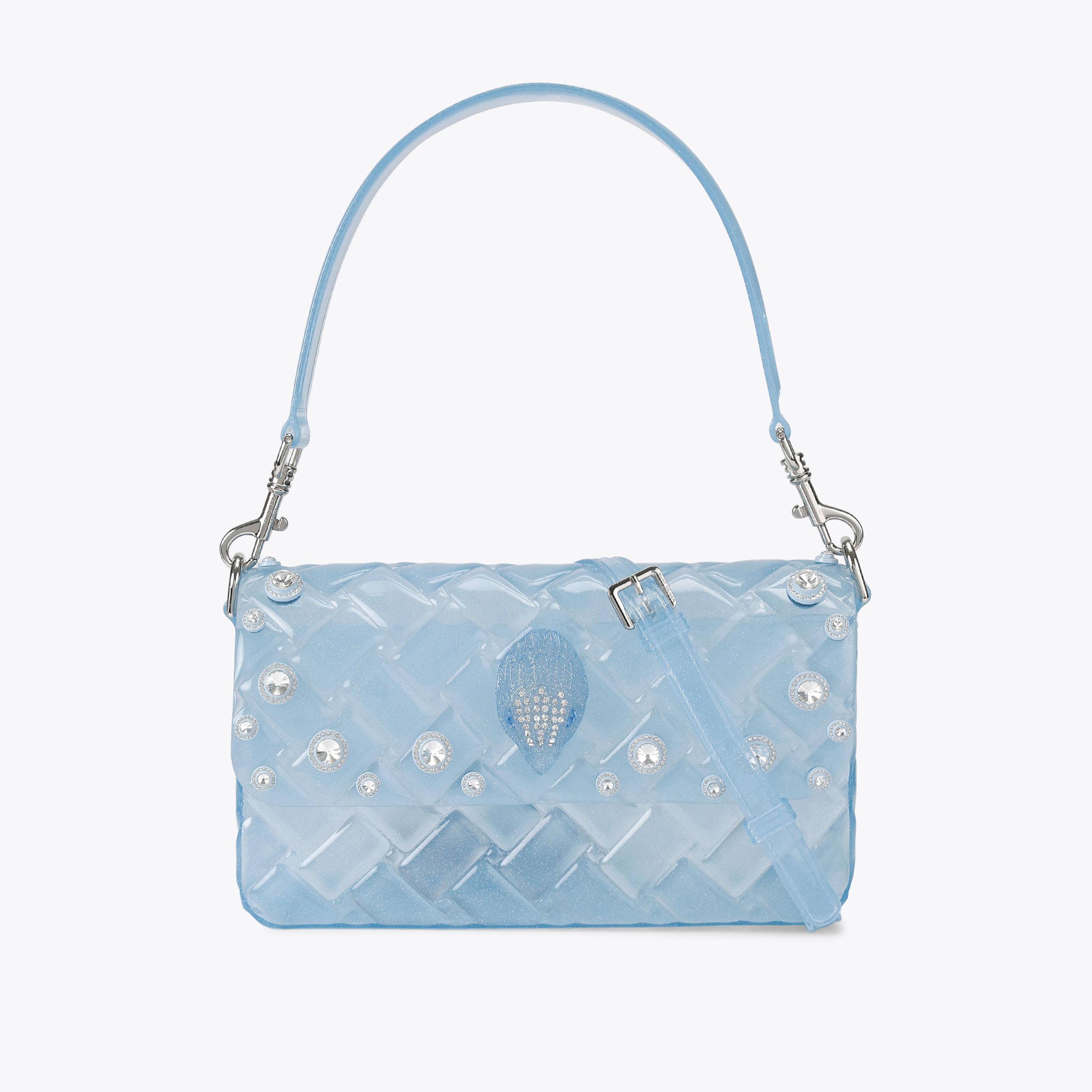 Kurt Geiger London Jelly Kensington Crystal Bag - Blue