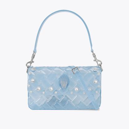 Kurt Geiger London Jelly Kensington Crystal Bag - Blue