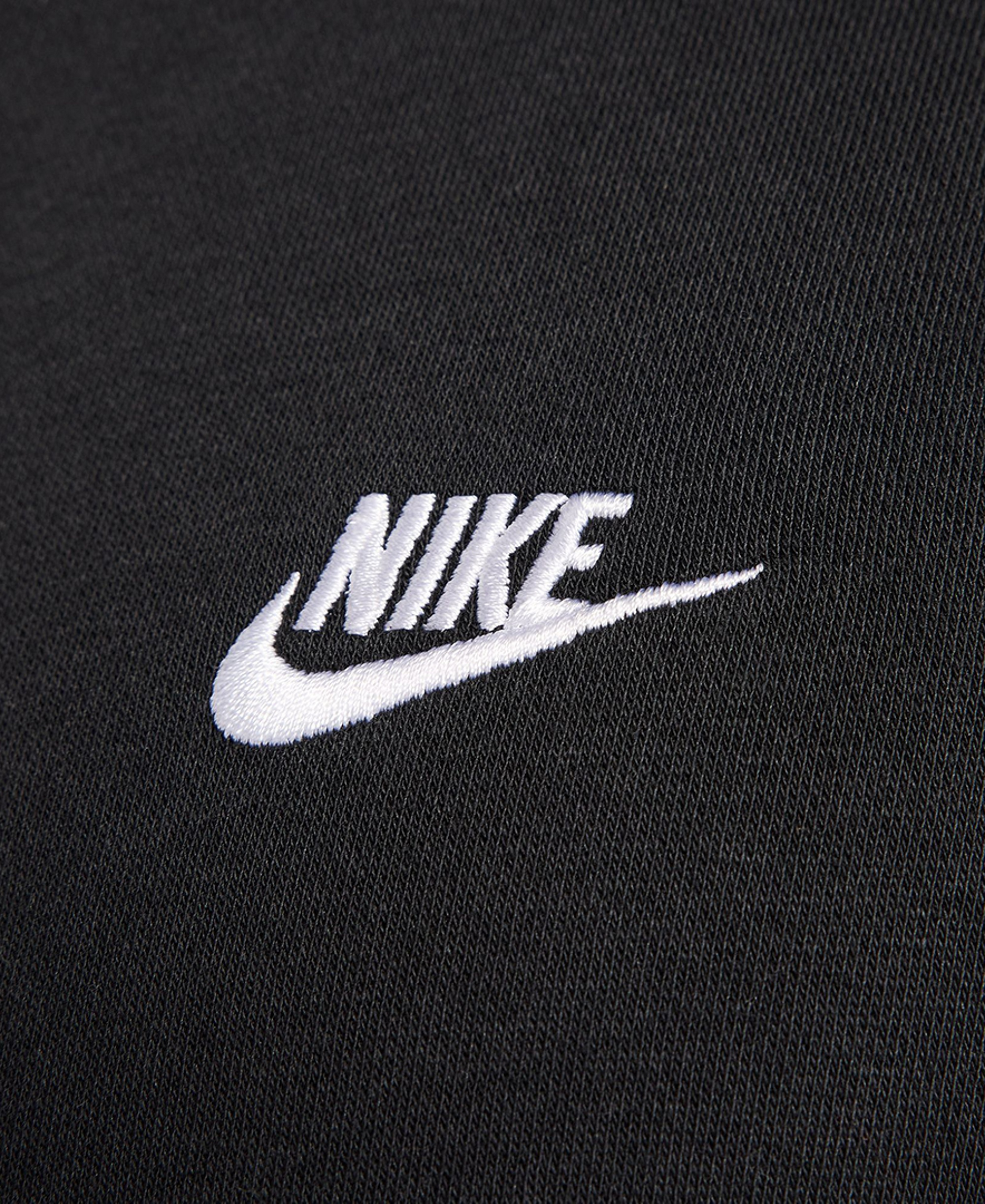 Nike Men's Full-Zip Fleece Regular-Fit Hoodie - Black/White