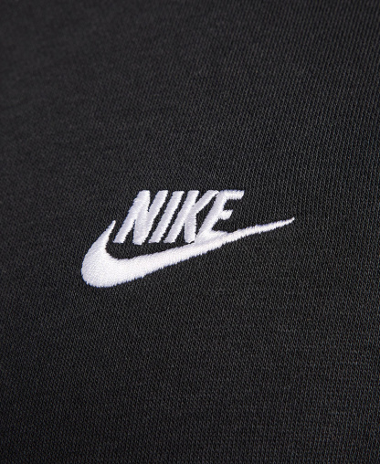 Nike Men's Full-Zip Fleece Regular-Fit Hoodie - Black/White