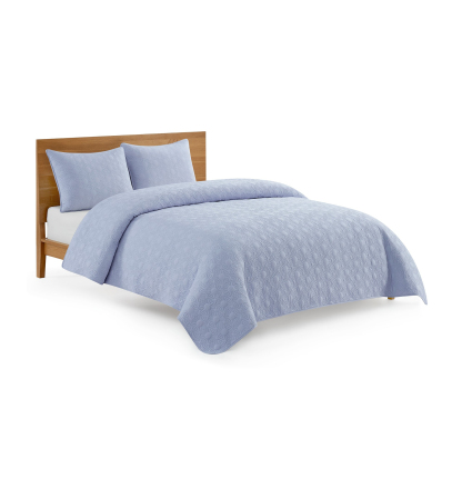 UGG® Devon Sun Logo Quilt Set - Misty Wisteria