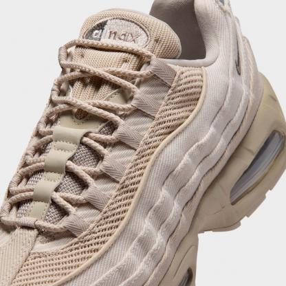 Men's Nithtke Air Max 95 Big Bubble Scorpion Casual Shoes - Part 1 - Cream II/Light Orewood Brown/Newsprint/Moon Fossil - Detail shot