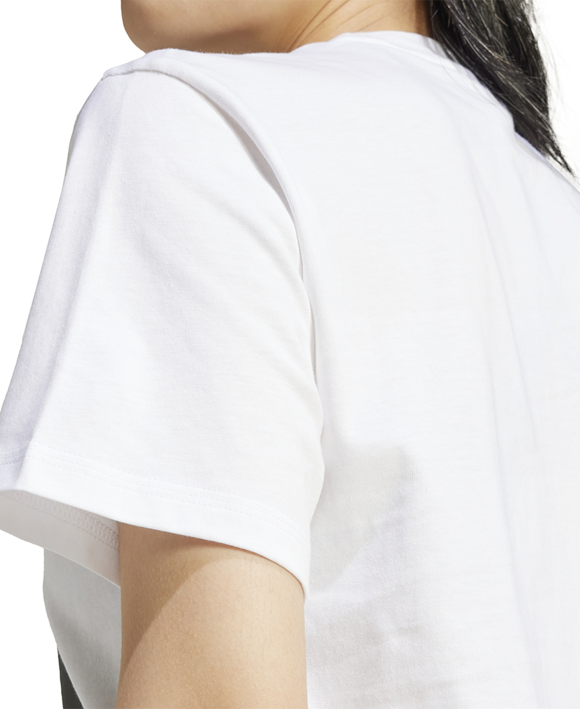 adidas Women's Essentials Big Logo Cotton T-Shirt - White