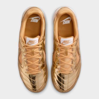 Men's Nithtke Gato LV8 Casual Shoes - Metallic Gold/White/Gum Light Brown/Metallic Gold - Top view