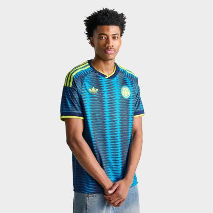 Men's adidas Colombia 2026 Away Replica Soccer Jersey - Team Navy Blue/Mystery Petrol - view 1
