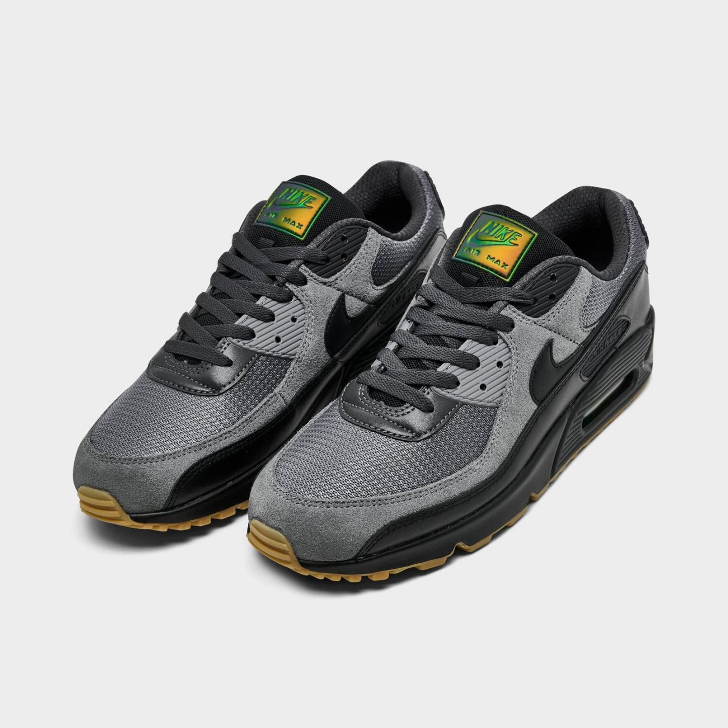 Men's Nike Air Max 90 Casual Shoes - Smoke Grey/Black/Anthracite (IQ0580-084)