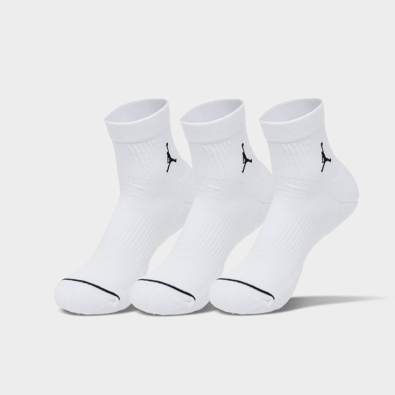 Jordan Everyday Ankle Socks (3-Pack) - White - view 1