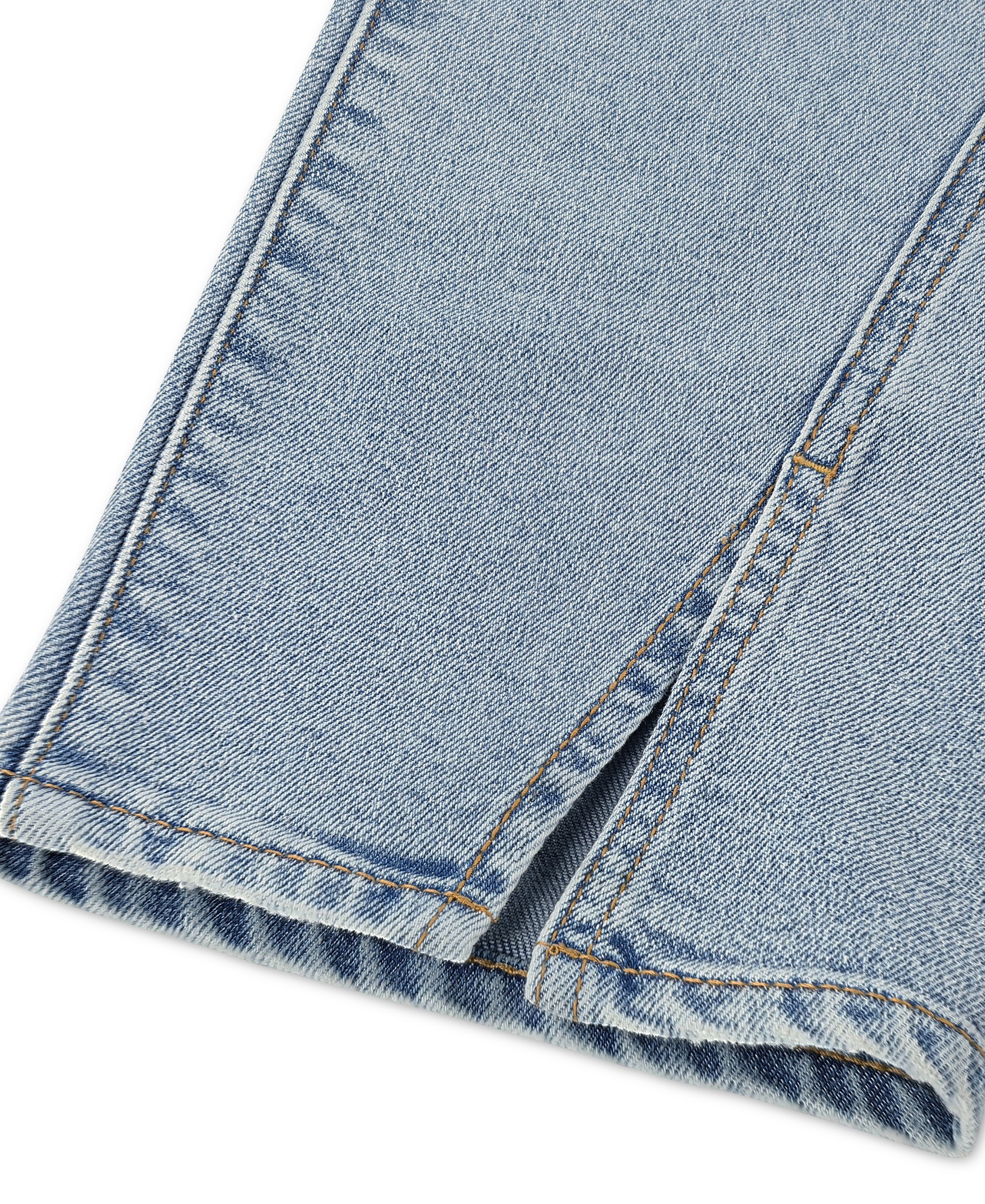 Levi's Girls' 7-16 Regular Rise Straight Jeans - This And That Without Destruction