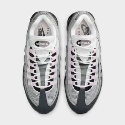 Women's Nike Air Max 95 Big Bubble Casual Shoes - Black/Pink Foam/White/Reflective Silver