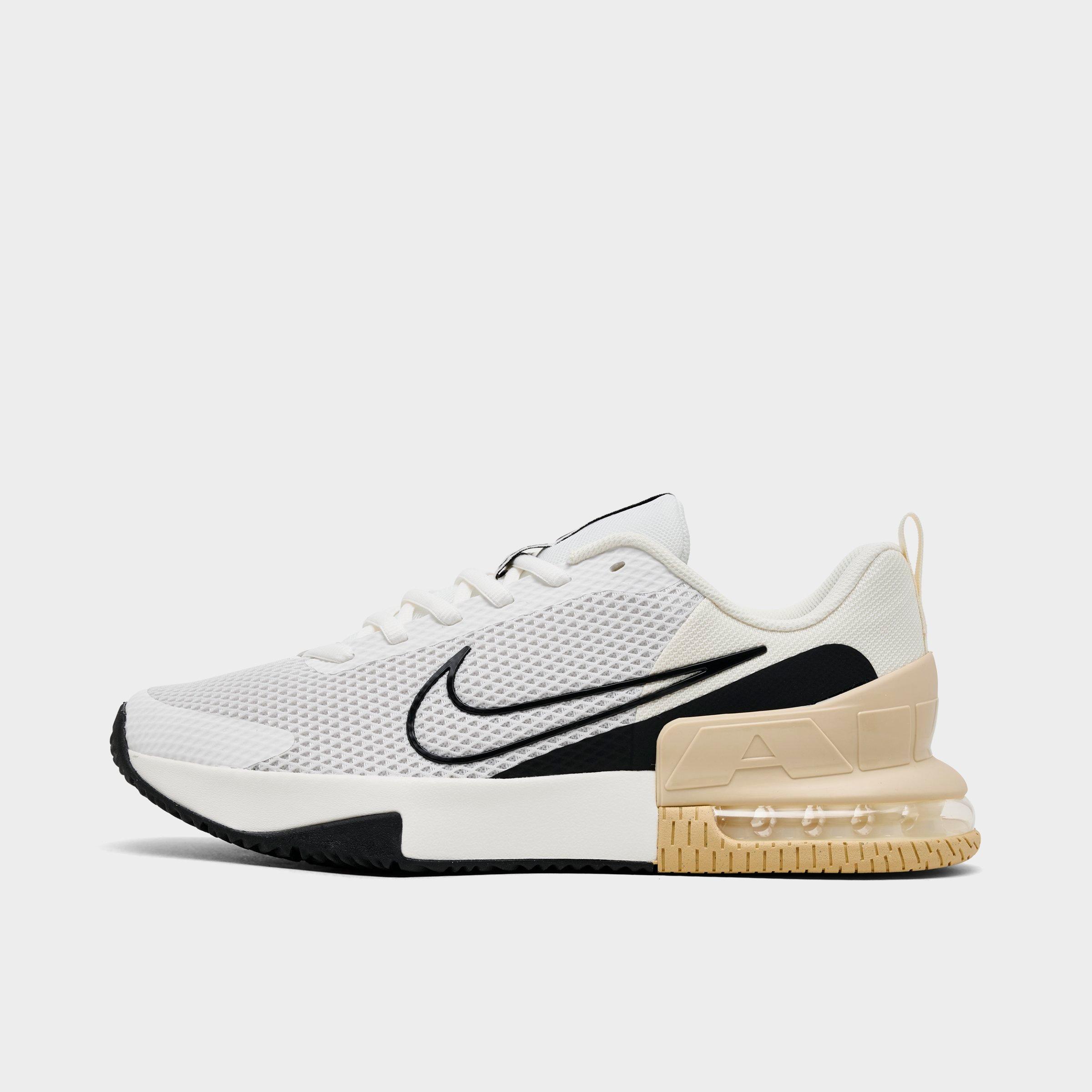 Men's Nithtke Air Max Alpha Trainer 6 Training Shoes - Part 1 - Sail/Coconut Milk/Team Gold/Black - Left shoe facing left. Outside of the shoe.