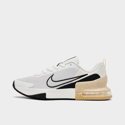 Men's Nithtke Air Max Alpha Trainer 6 Training Shoes - Part 1 - Sail/Coconut Milk/Team Gold/Black - Left shoe facing left. Outside of the shoe.