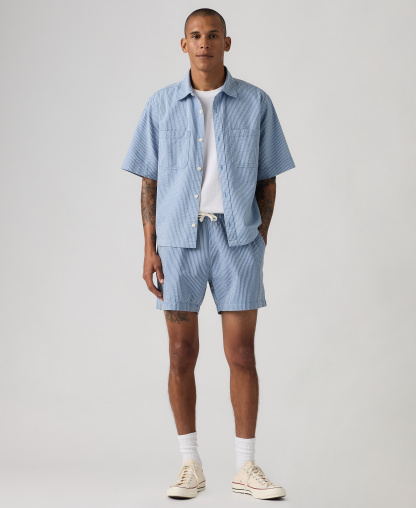 Levi's Men's XX Chino Easy Cotton Linen 6" Drawstring Shorts - Quiet Harbor