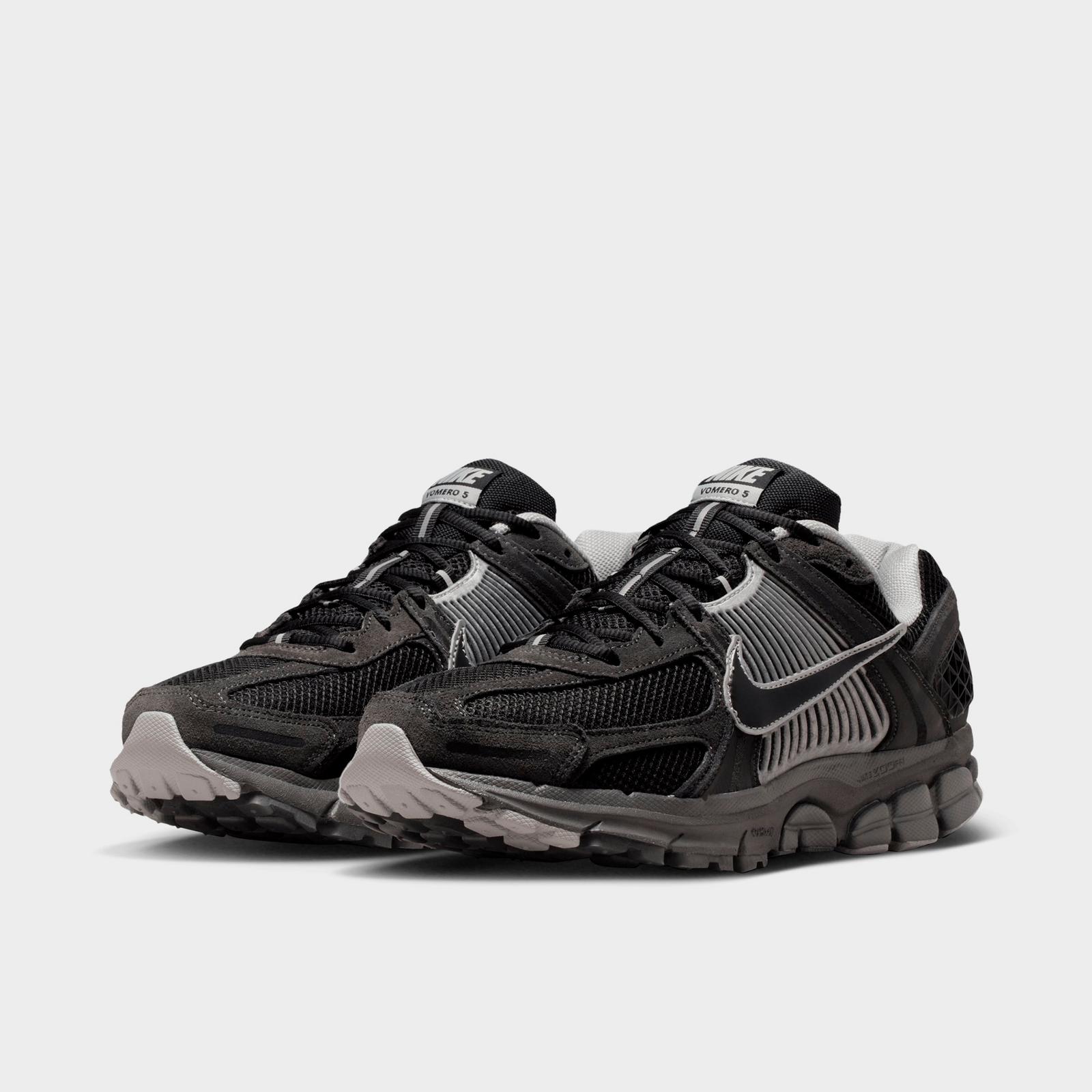 Men's Nike Zoom Vomero 5 Casual Shoes - Anthracite/Chrome/Flat Silver/Black