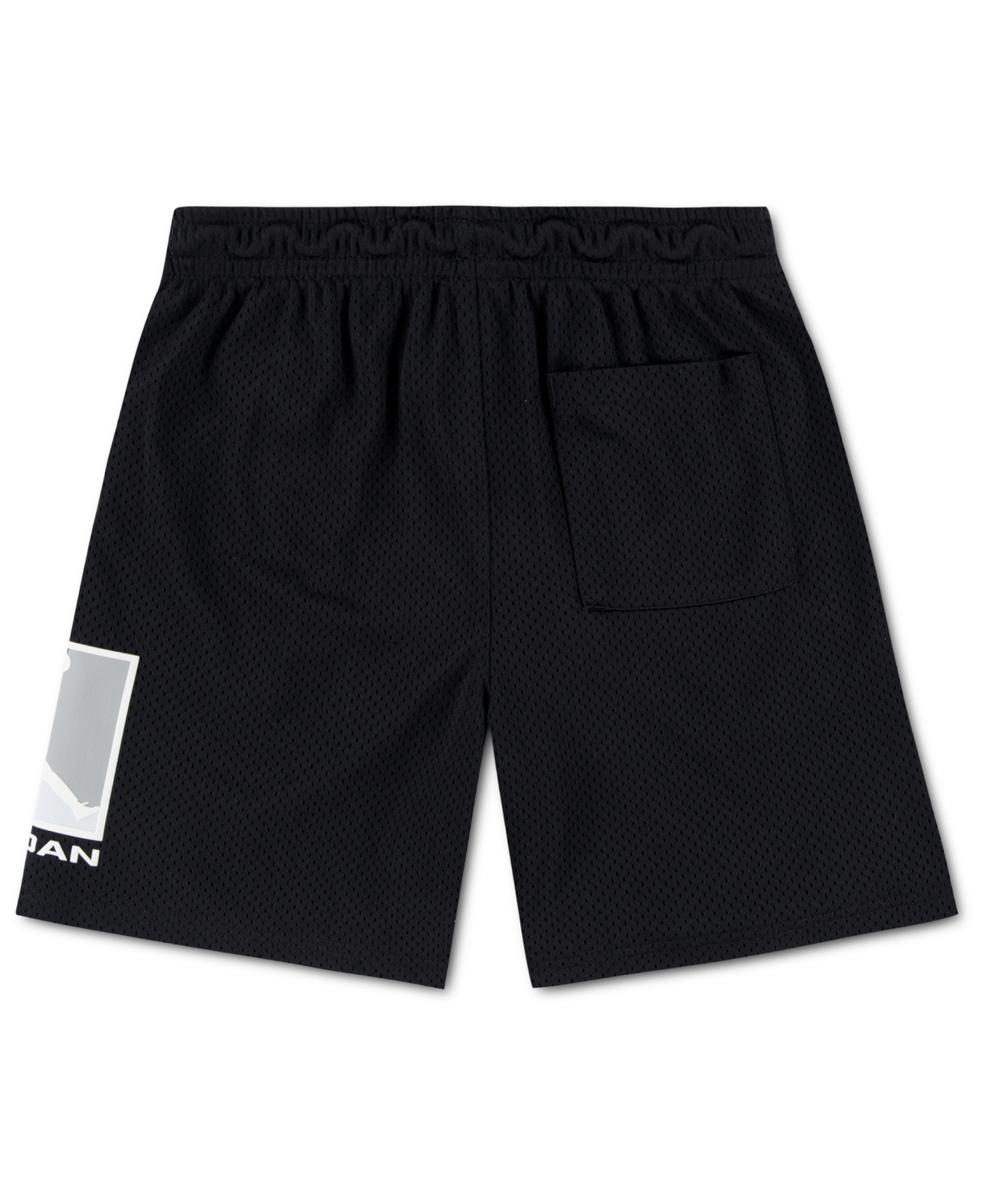 Jordan Boys' 8-20 Pull-On Mesh Shorts - Black