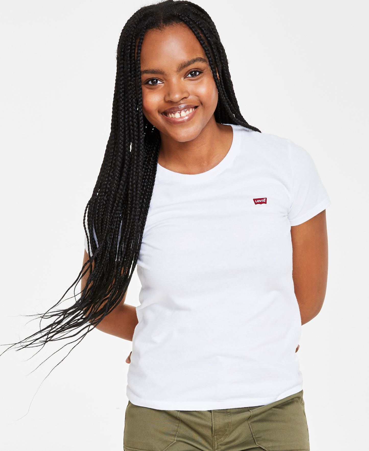 Levi's Women's The Perfect Crew Neck Cotton T-Shirt