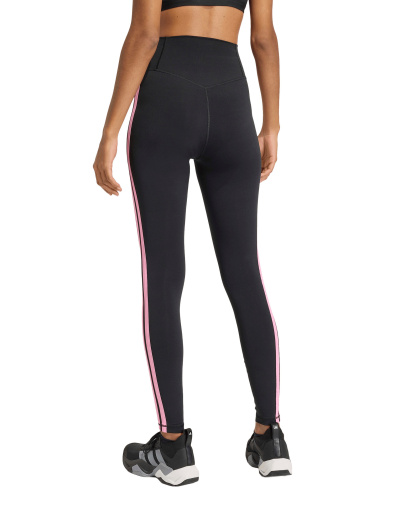 adidas Women's Optime Essentials 7/8 Leggings - Black/Pink