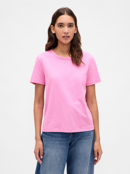 Organic Cotton VintageSoft T-Shirt - Pretty pink