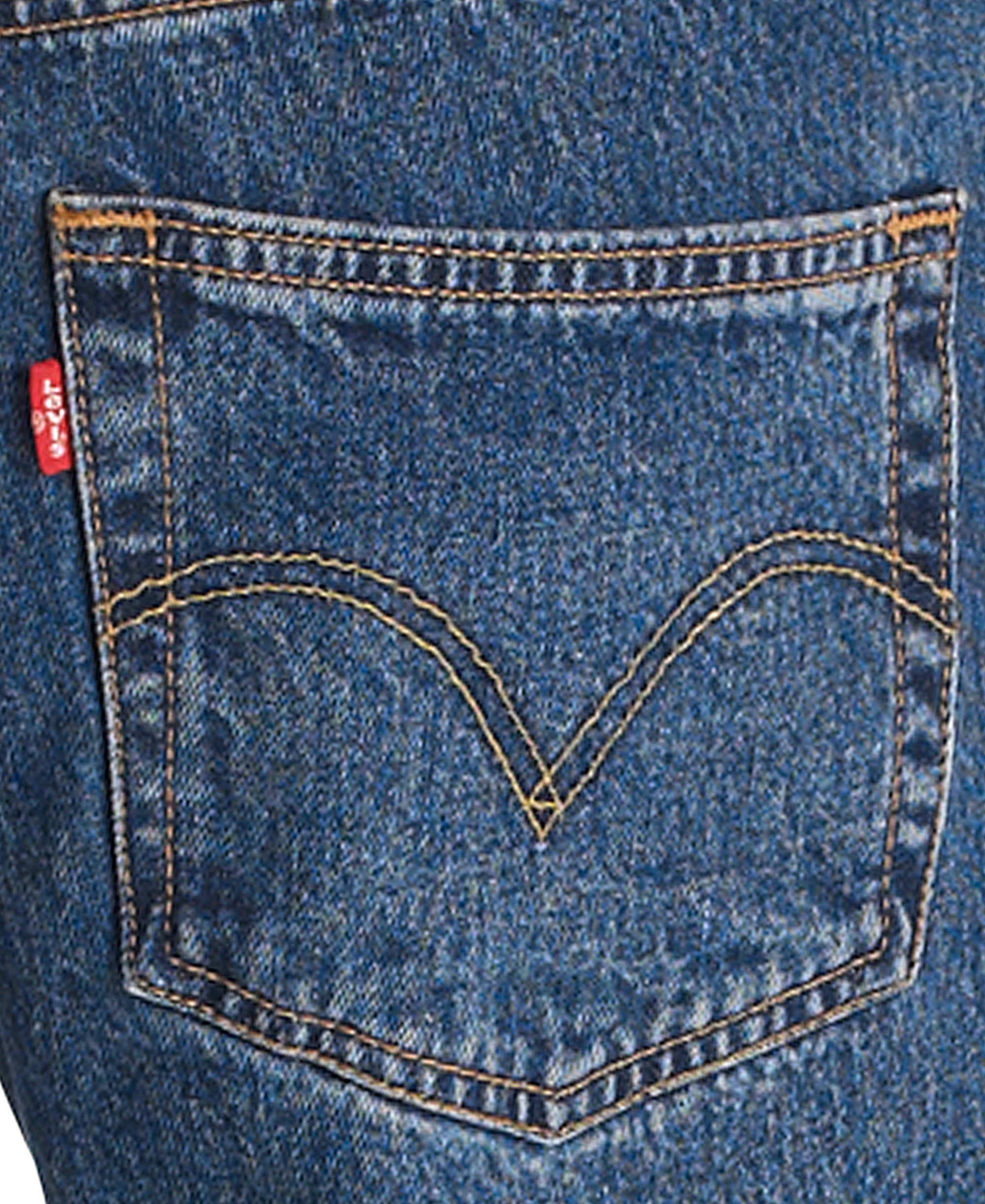 Levi's Men's 501™ Regular-Fit Button Fly Non-Stretch Jeans - Dark Stonewash