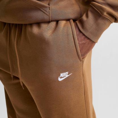 Men's Nithtke Club Fleece Premium Jogger Pants - Part 1 - Ale Brown/Ale Brown/White