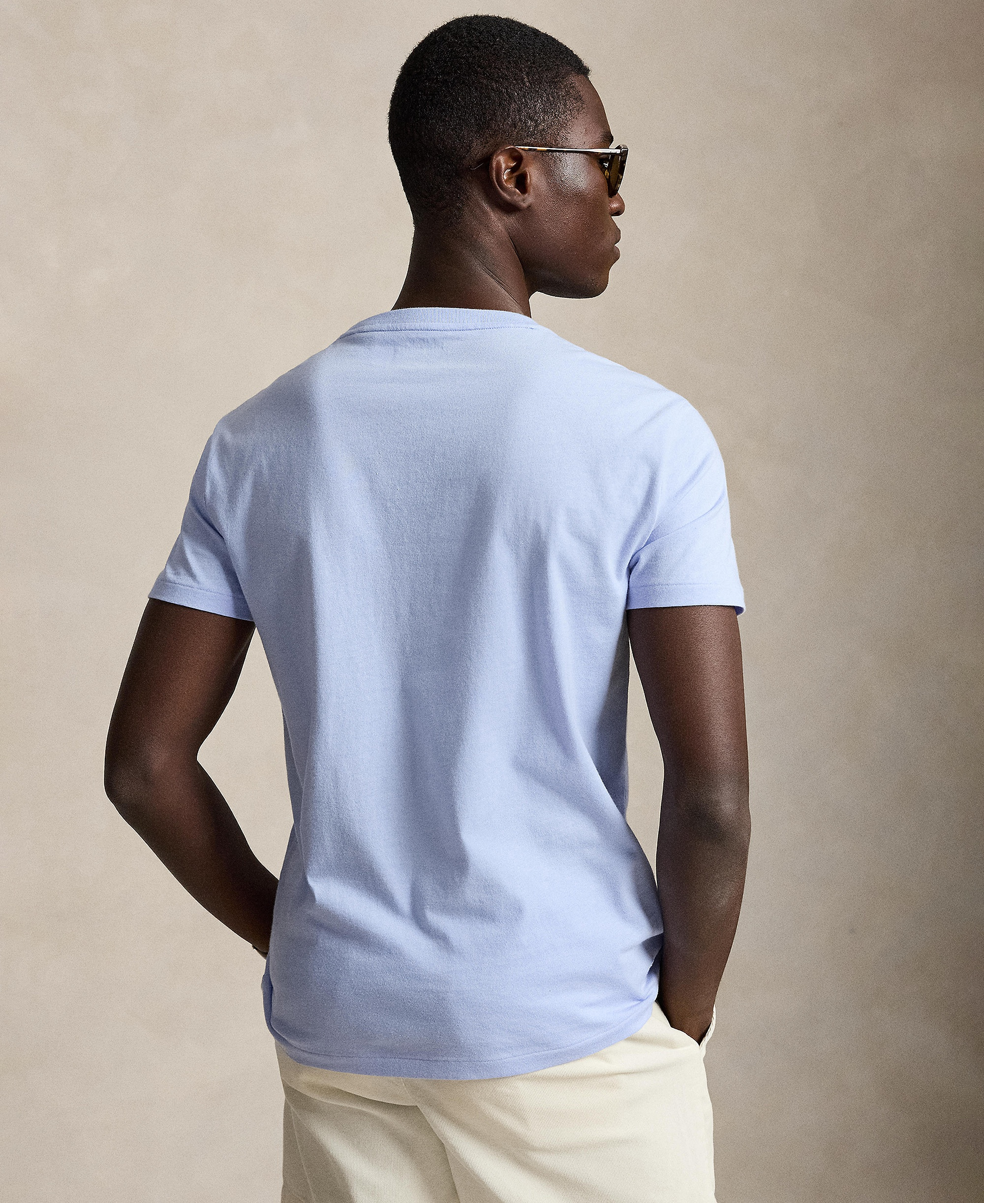 Polo Ralph Lauren Men's Crewneck T-Shirt - Pebble Blue