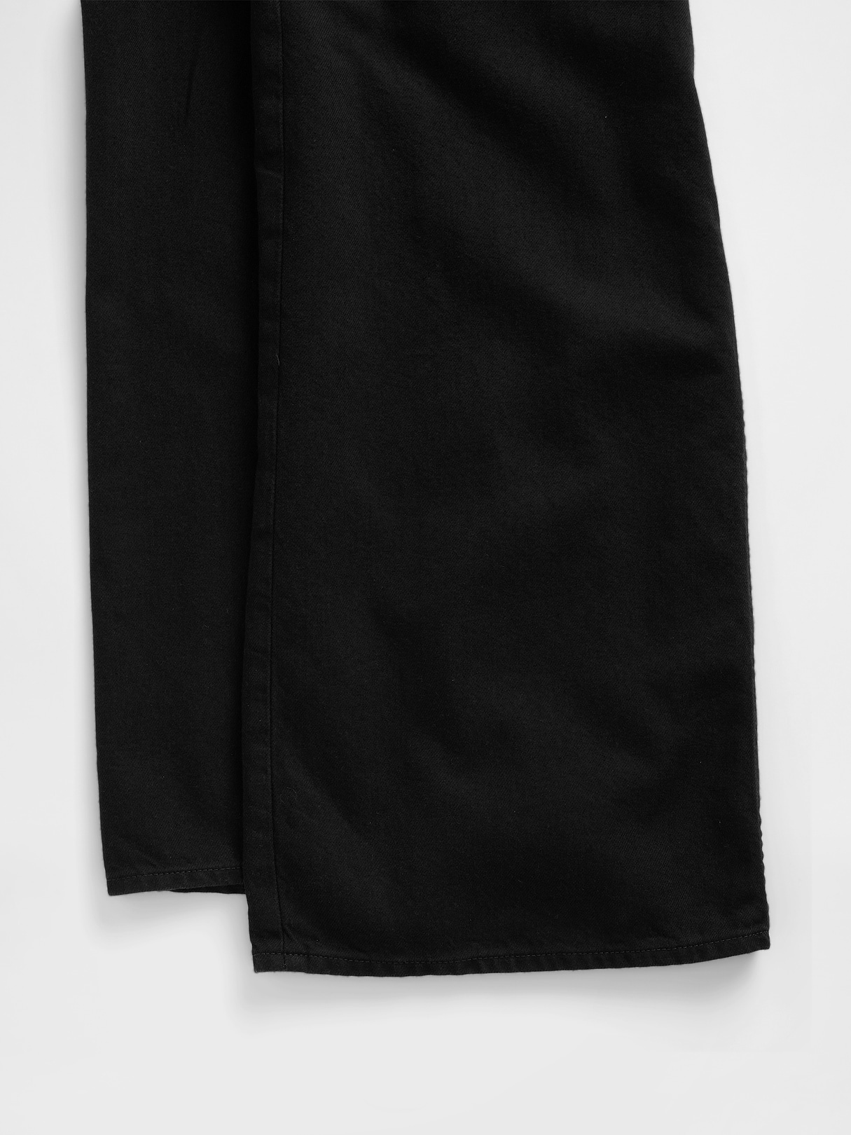 Mid Rise UltraSoft Baggy Jeans - Black wash
