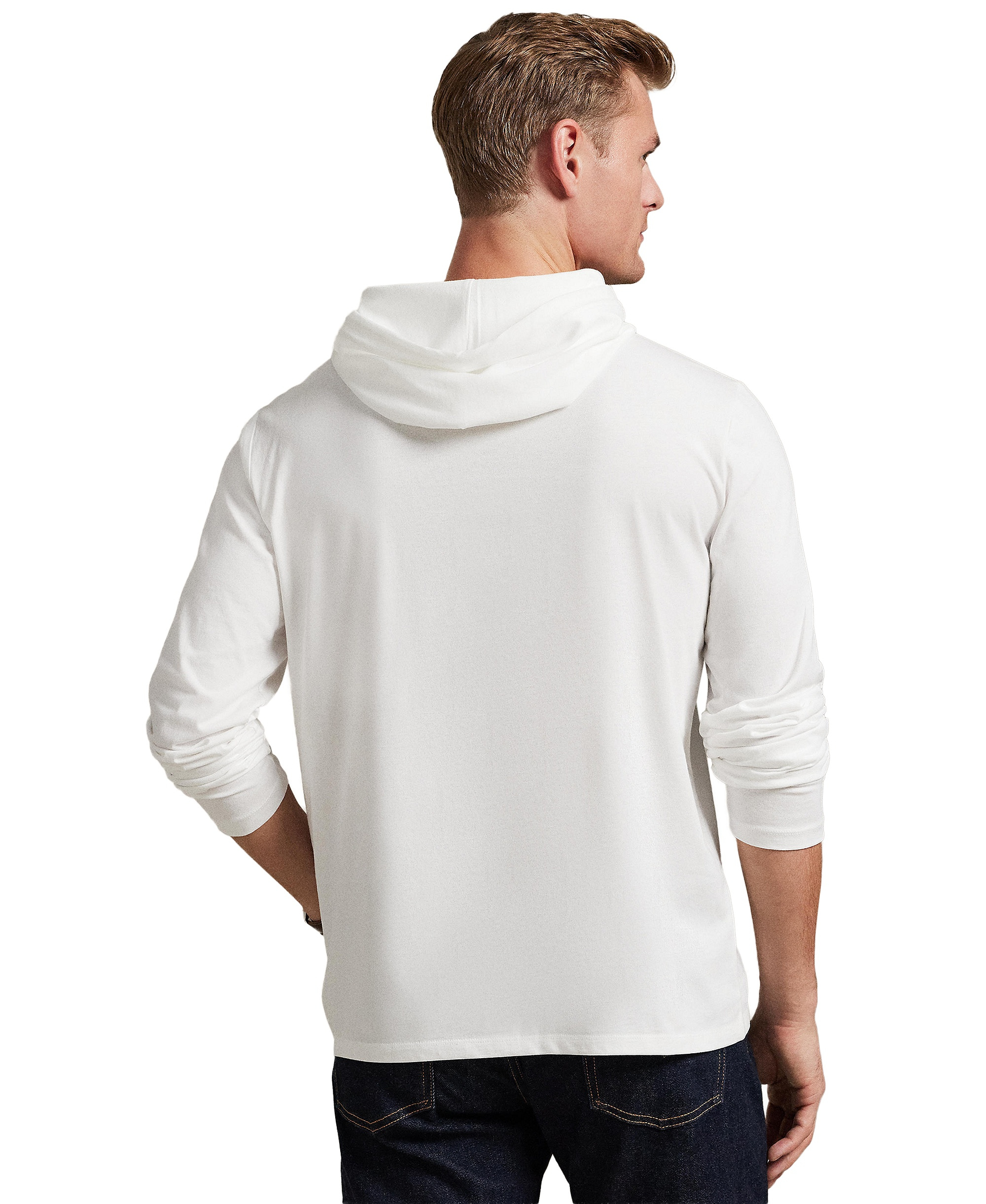 Polo Ralph Lauren Men's Hooded Jersey - White