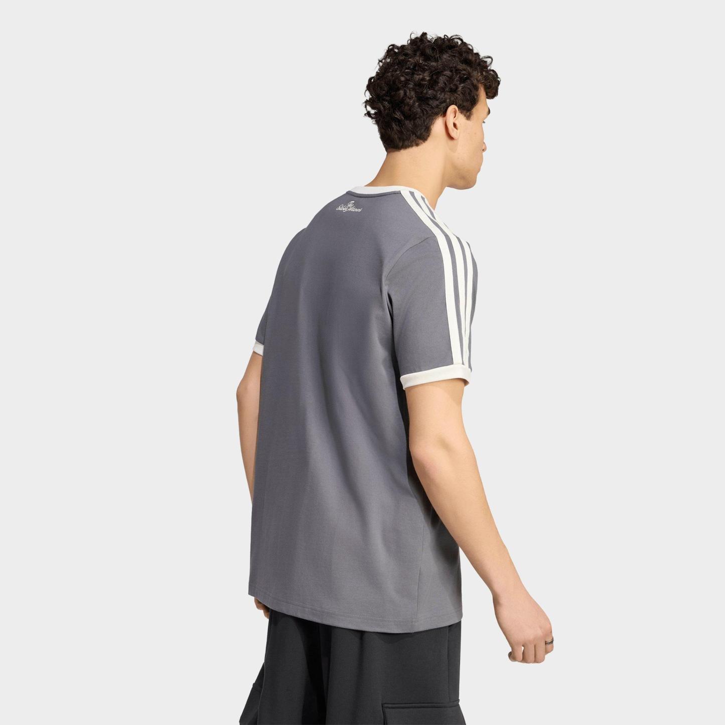 Men's adidas Mercedes-AMG Petronas F1 Team Silver Arrows Icon T-Shirt - Granite/Off White