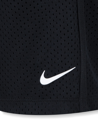 Nike Boys' 4-7 Dri-FIT Logo Mesh Pull-On Shorts - Black