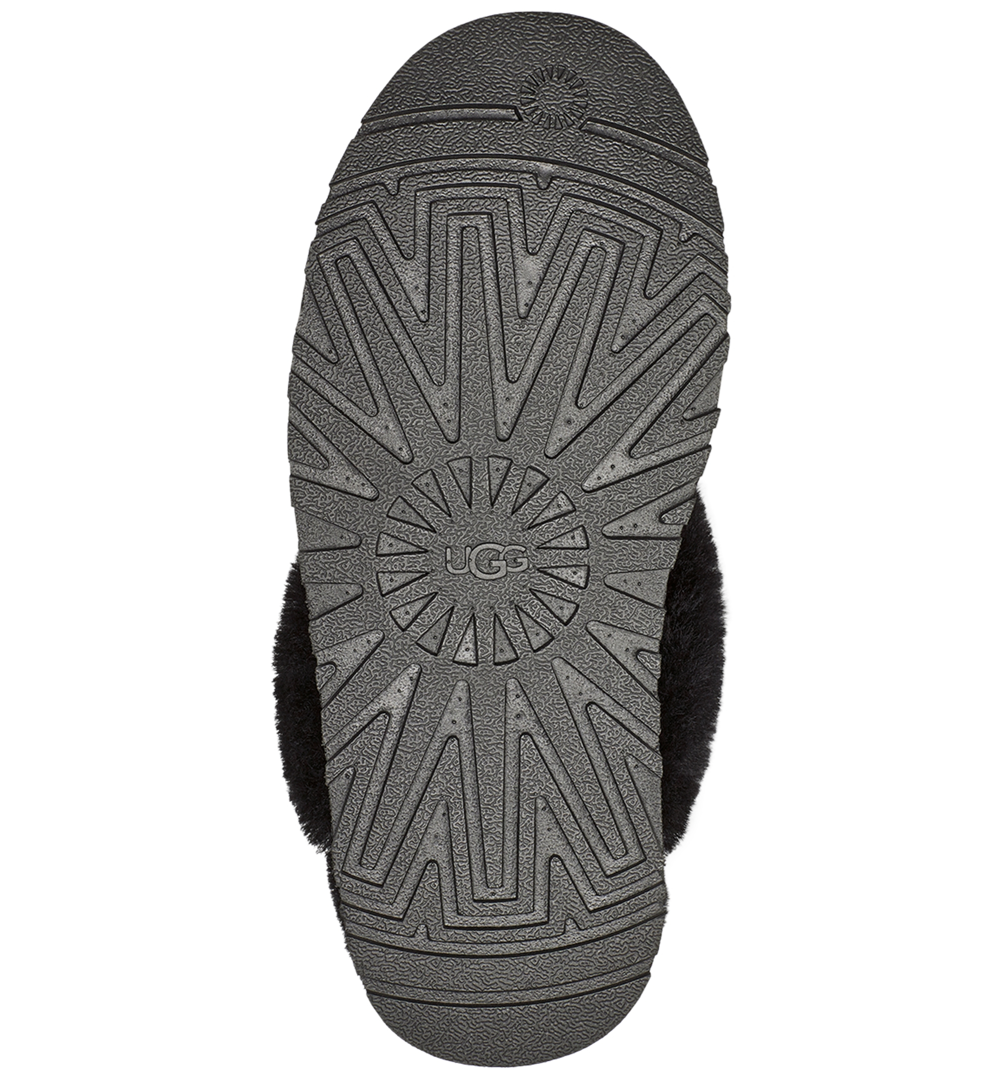 UGG® Women's Disquette Slip-On Clog Slippers - Black