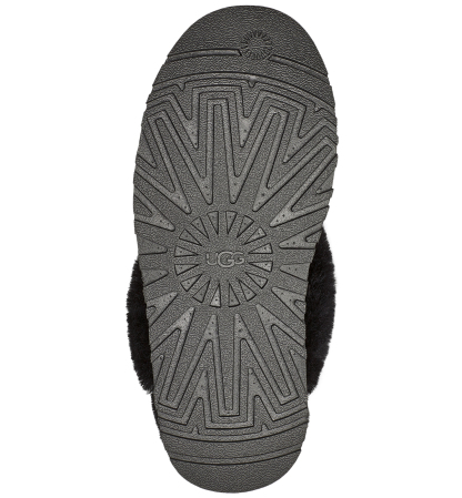 UGG® Women's Disquette Slip-On Clog Slippers - Black