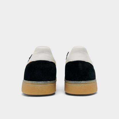Men's adidas Originals Handball Spezial Casual Shoes - Part 4 - Carbon/Off White/Core Black - Back view
