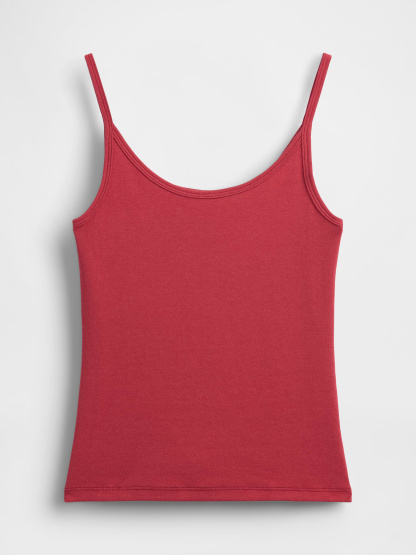 Modern Crop Cami - Chakra red