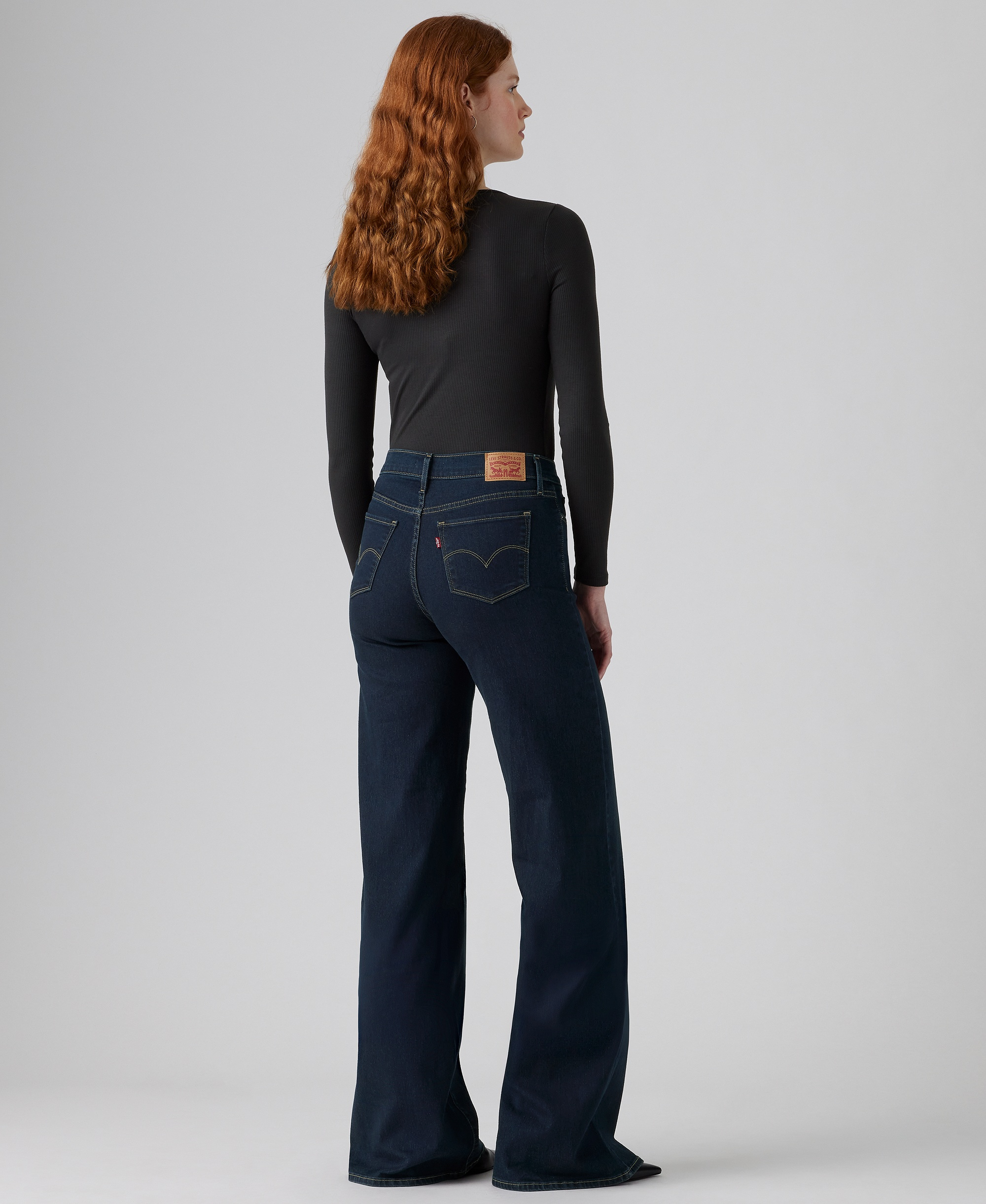 Levi's Women's 318 Shaping Stellar-Stretch Wide-Leg Jeans - Chances Are