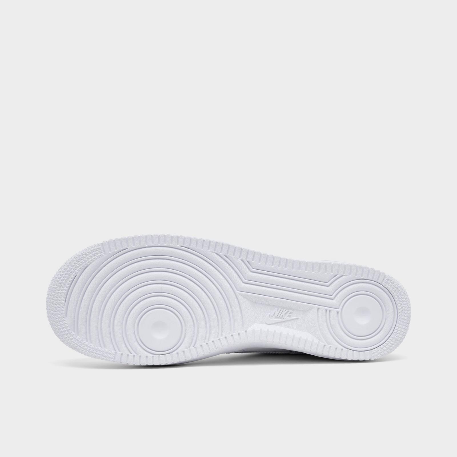 Men's Nike Air Force 1 '07 Premium Patent Leather Casual Shoes - White/White