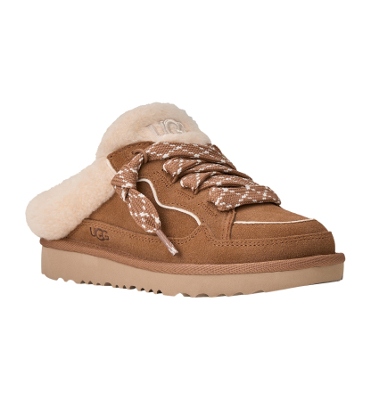 UGG® Kids Lowmel Slip-On Mule Sneakers - Chestnut