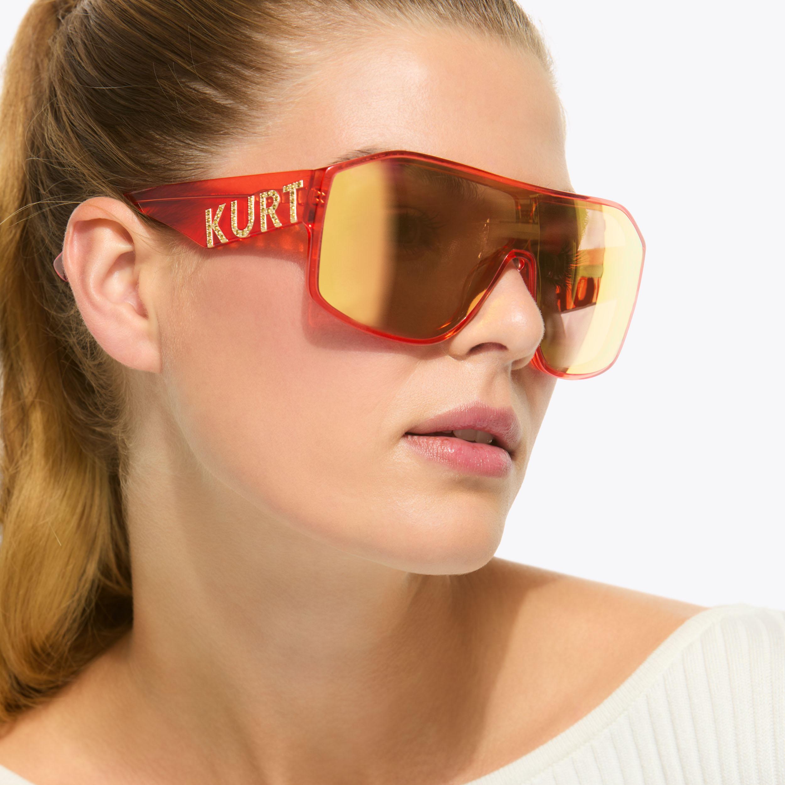 Kurt Geiger London Kurt Oversized Visor - Multi Colored - view 2