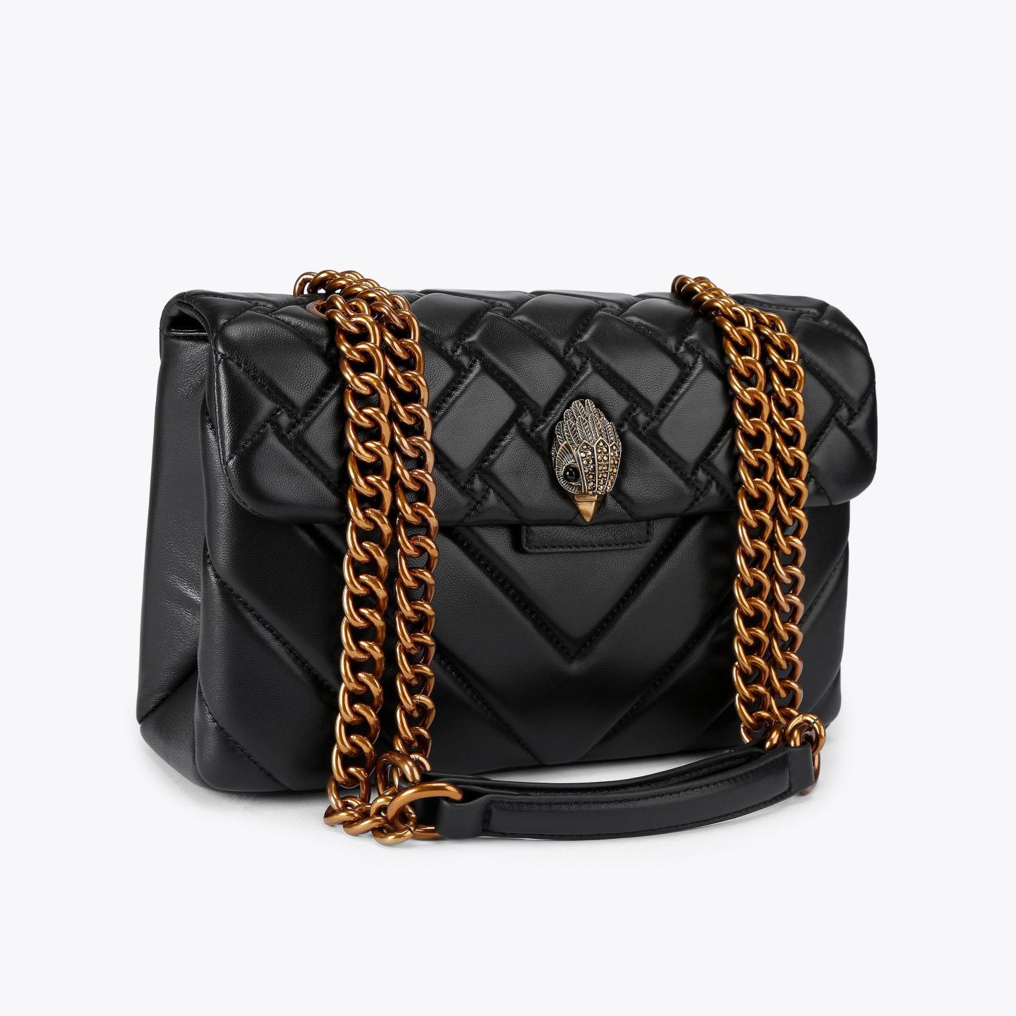 Kurt Geiger London Leather Kensington Bag - Black - view 3