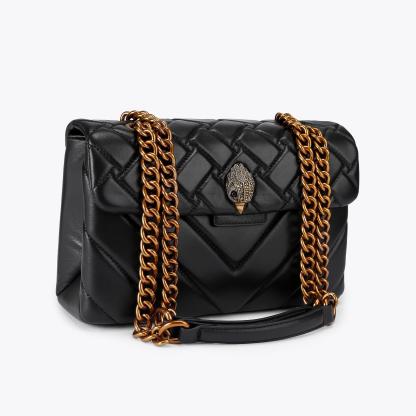 Kurt Geiger London Leather Kensington Bag - Black - view 3