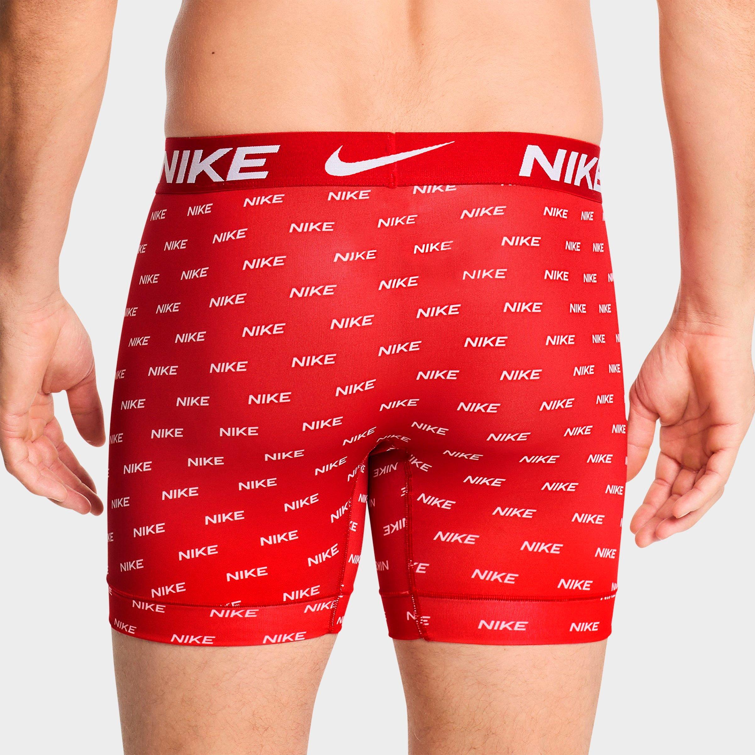 Men's Nithtke Dri-FIT Essential Micro Boxer Briefs (3-Pack) - Berry/Royal/Black