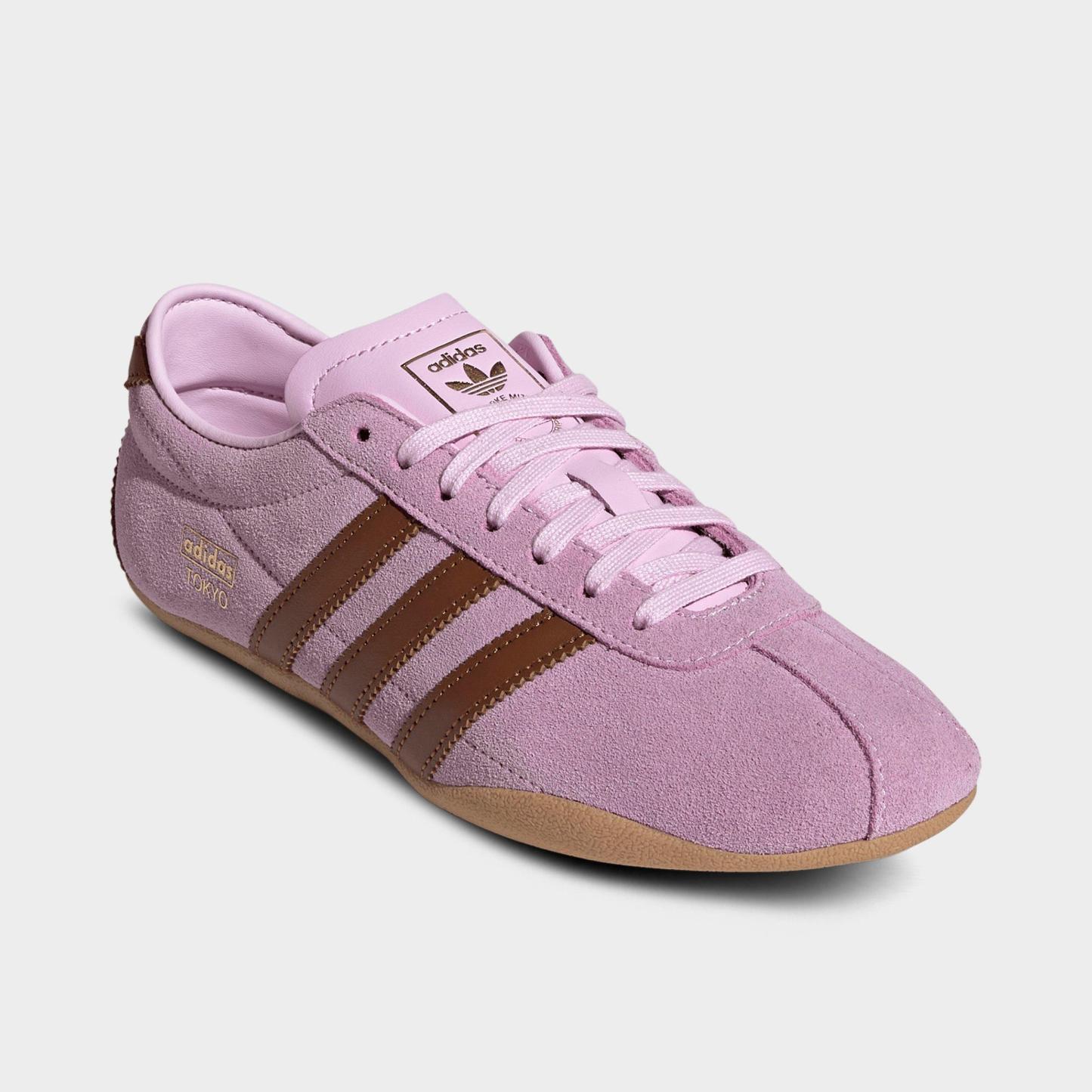 Women's adidas Originals Tokyo Casual Shoes - Part 1 - Orchid Fusion/Dusky Bronze/Gum - Both shoes facing left