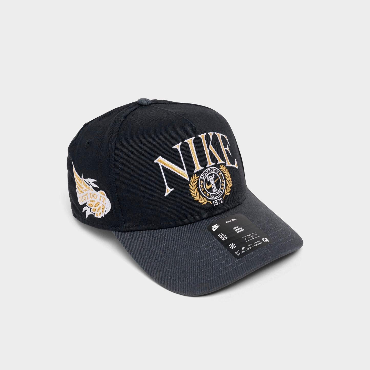 Nithtke Rise Structured A-Frame Snapback Hat - Black/Anthracite (IH8778-010)