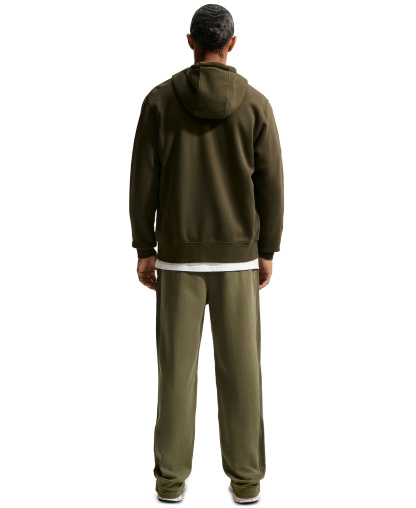 Nike Sportswear Club Men's Varsity Open-Hem Pants - Medium Olive/White