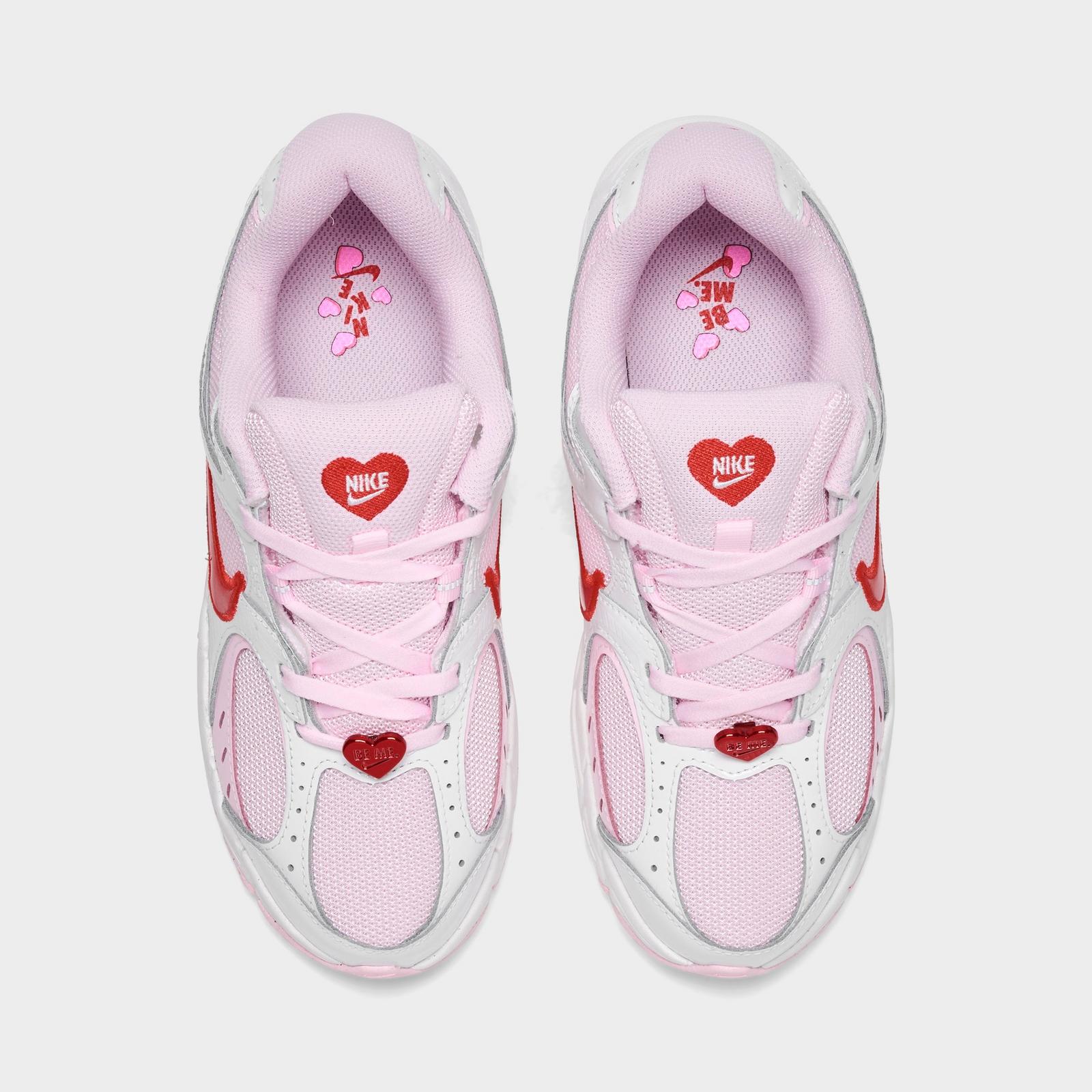 Girls' Big Kids' Nike V5 RNR Casual Shoes - Summit White/Pink Foam/Playful Pink/Light Crimson