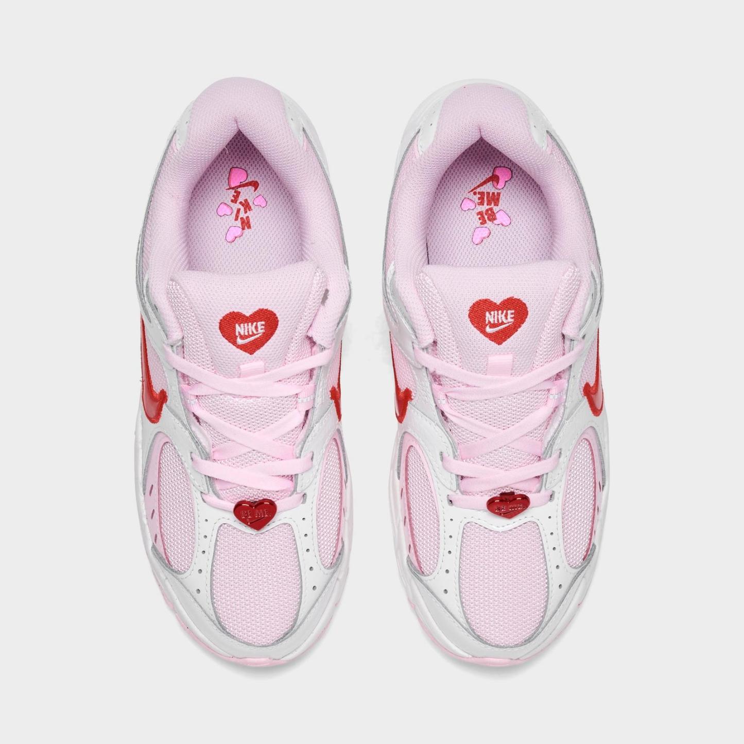 Girls' Big Kids' Nike V5 RNR Casual Shoes - Summit White/Pink Foam/Playful Pink/Light Crimson