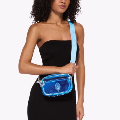 Kurt Geiger London Vinyl Kensington Camera Bag - Blue - view 2