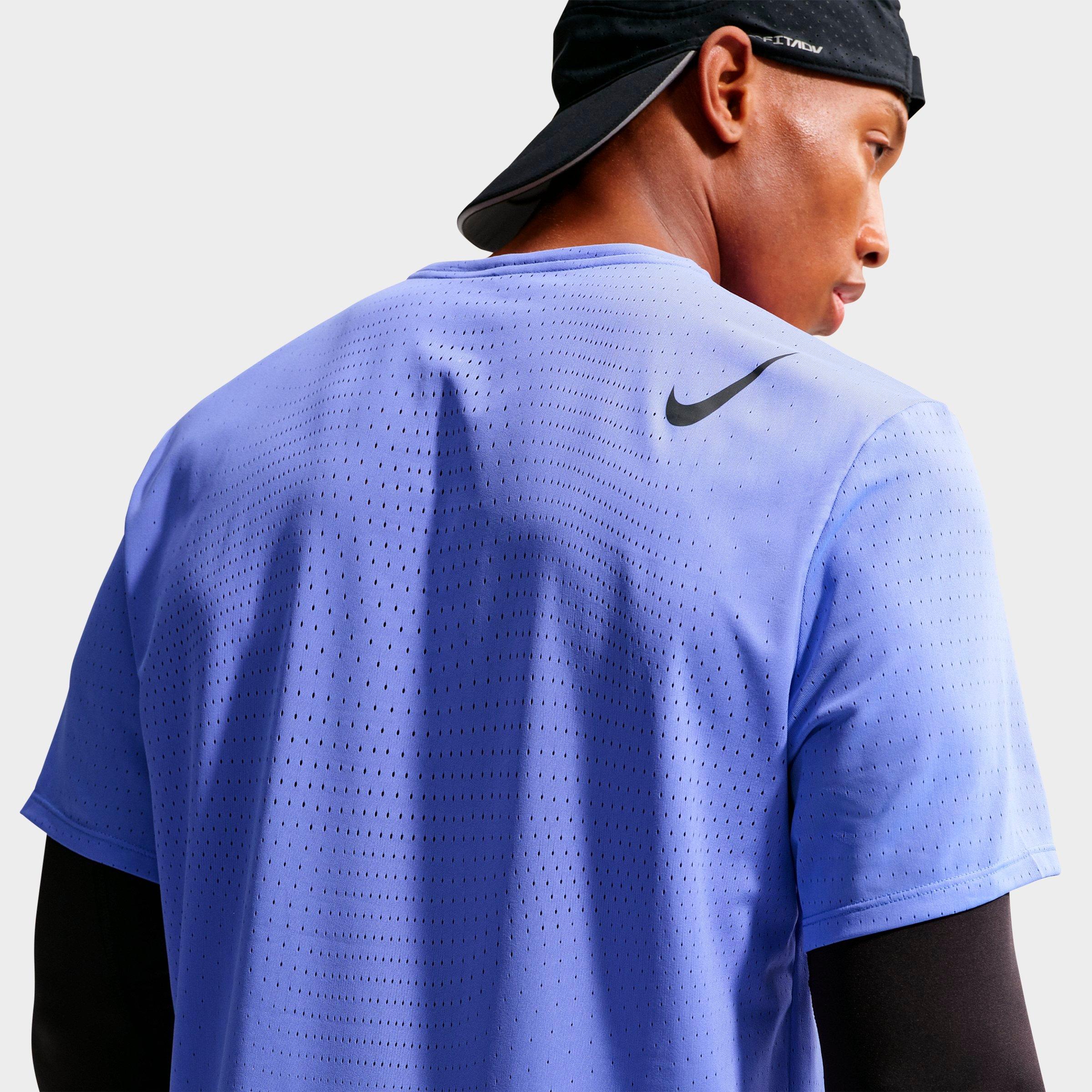 Men's Nithtke AeroSwift Dri-FIT ADV Running Top - Sapphire/Black